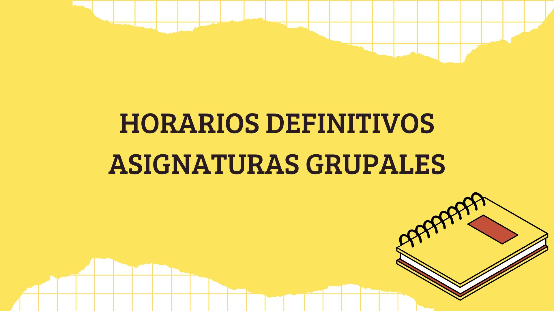 Horarios grupales DEFINITIVOS CURSO 2025 – 2026