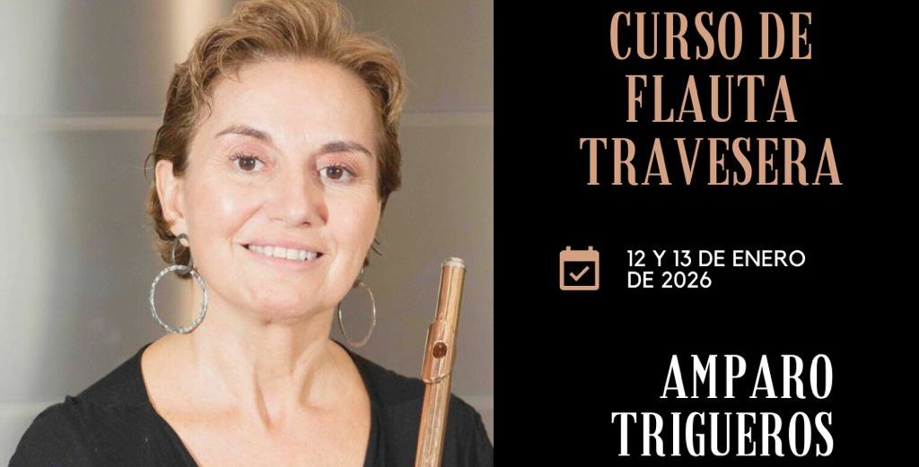 Curso de flauta a cargo de Amparo Trigueros