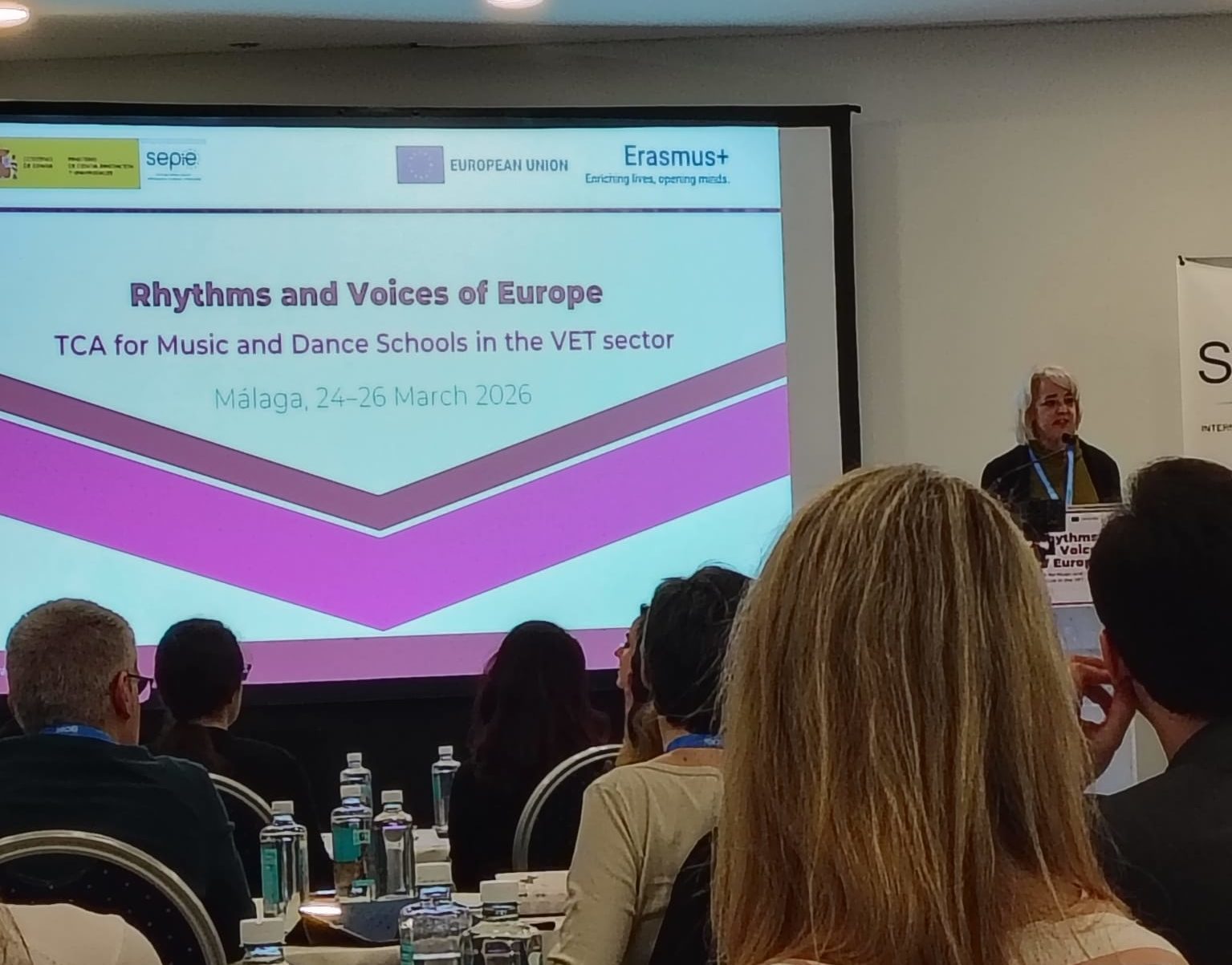 El Conservatorio conecta con Europa en las jornadas “Rythms and Voices of Europe”